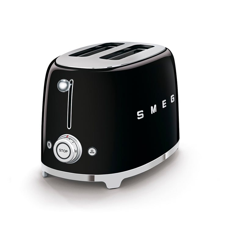 Máy Nướng Bánh Mì 2 lát SMEG - màu đen