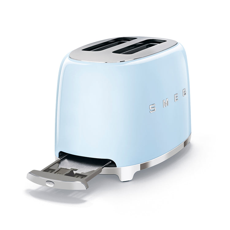 Máy Nướng Bánh Mì 2 lát SMEG - màu xanh dương