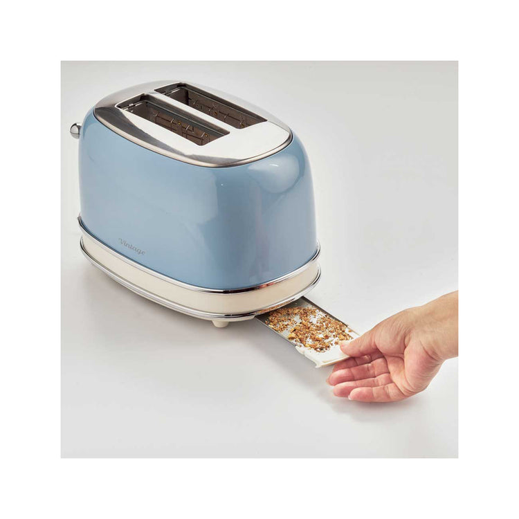 Máy nướng bánh mì 2 khay Ariete - màu xanh da trời