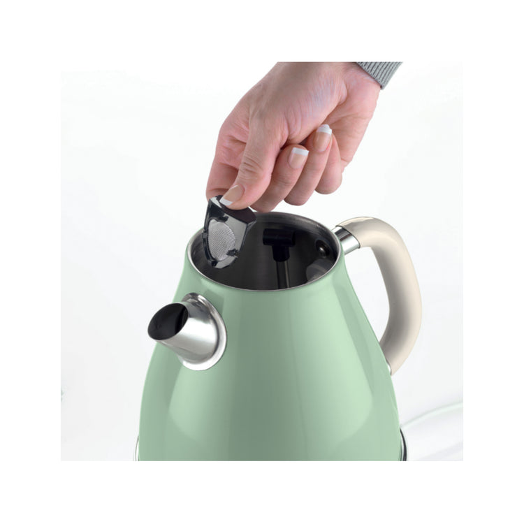 Bình đun nước 1.7 lít loại cao Ariete - màu xanh lá cây