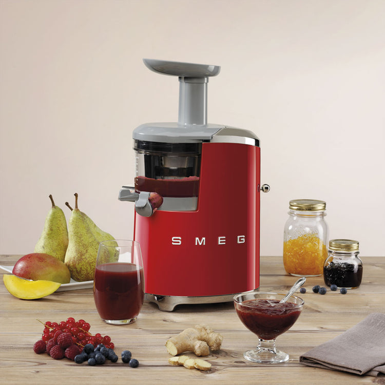Máy Ép Chậm Trái Cây SMEG - màu đỏ