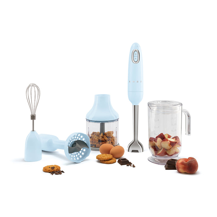 Bộ Máy Xay Cầm Tay SMEG - màu xanh dương
