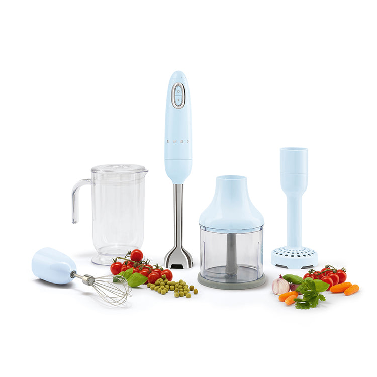 Bộ Máy Xay Cầm Tay SMEG - màu xanh dương