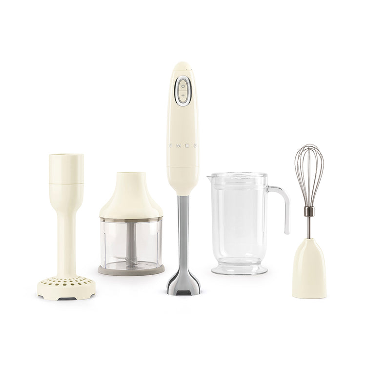 Bộ Máy Xay Cầm Tay SMEG - màu kem